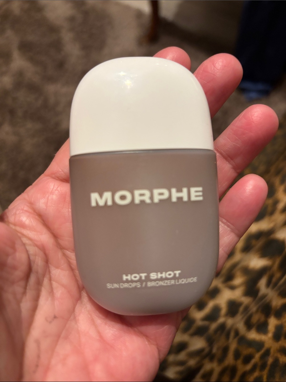 Morphe Hot Shot Liquid Bronzer - Neutral Taupe Brown